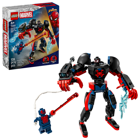 LEGO® Marvel 76337 Miles Morales Mech vs. Spider-Man 2099