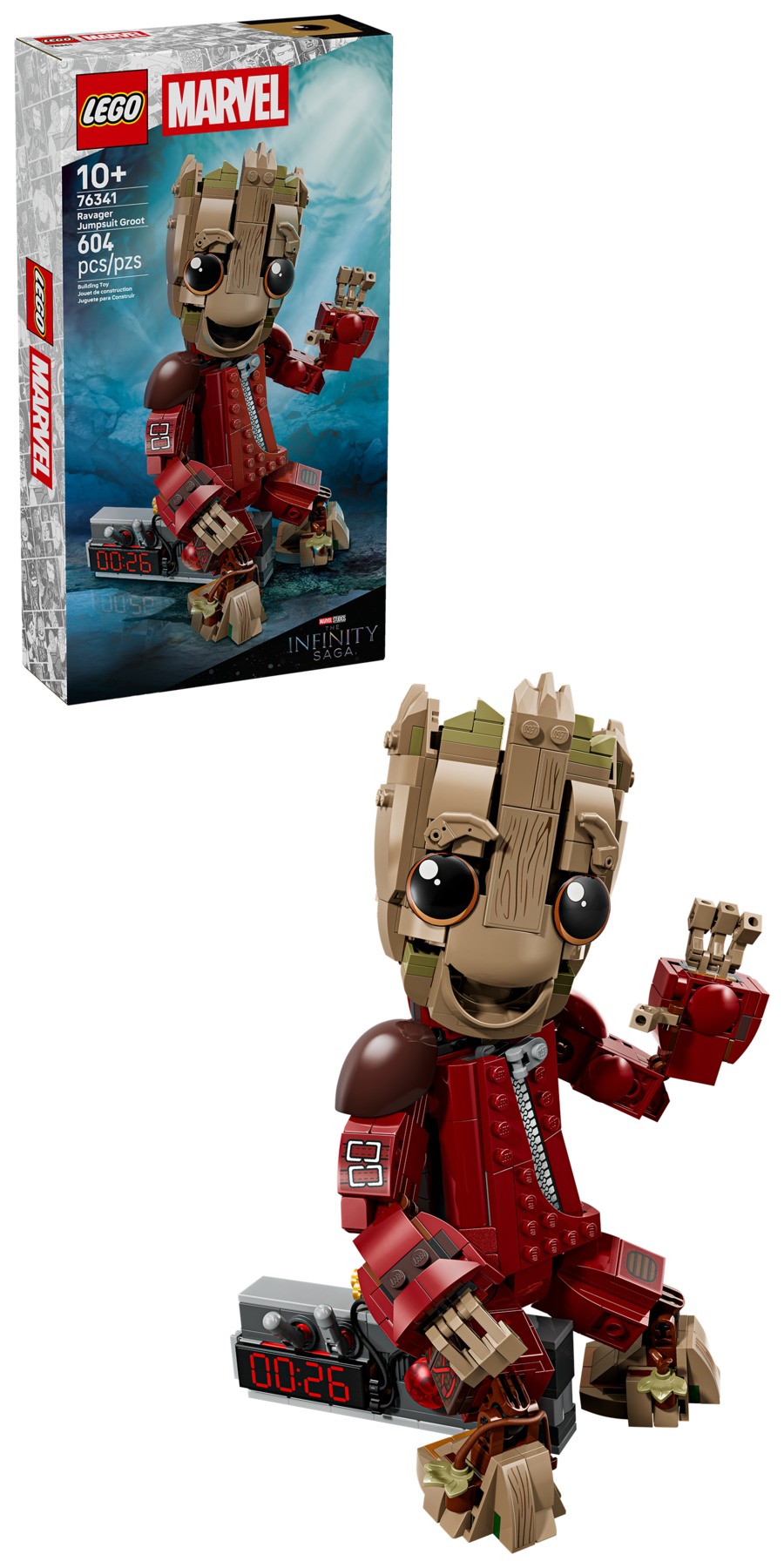 LEGO® Marvel 76341 Ravager Jumpsuit Groot