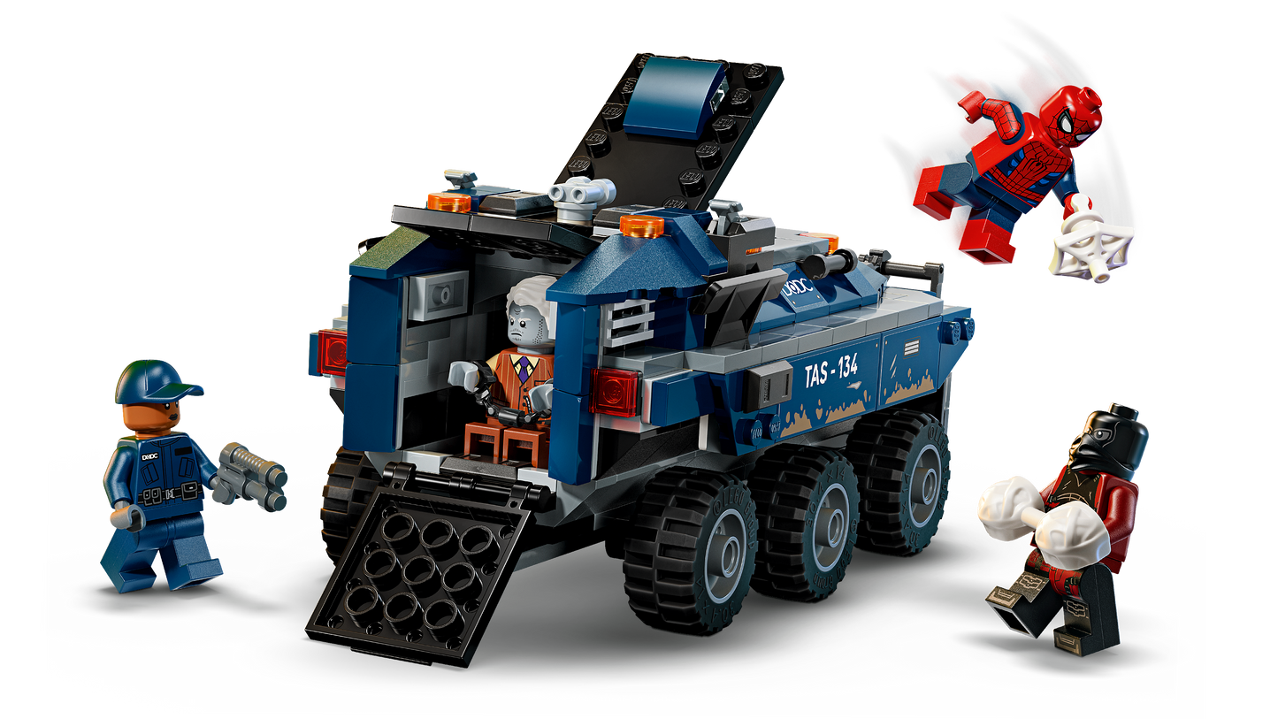 LEGO 76349 Marvel Spider-Man Prison Transport Chase
