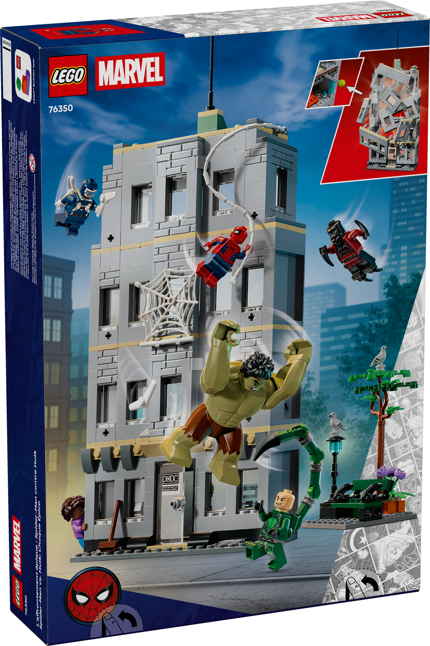 LEGO 76350 Marvel Spider-Man vs. Hulk Epic Clash
