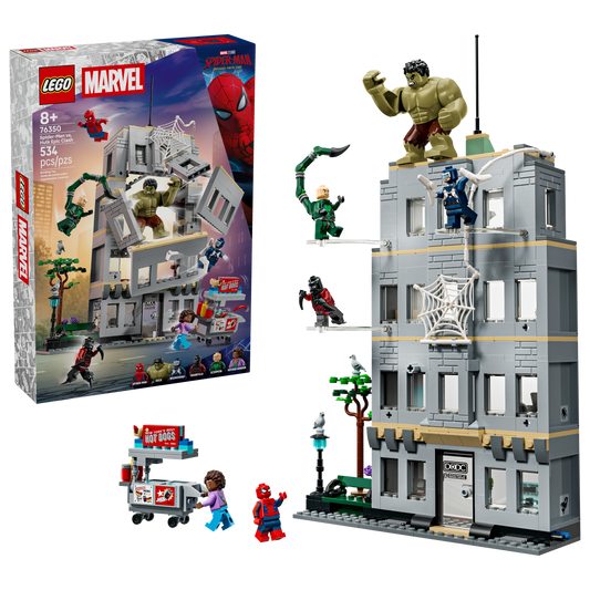 LEGO 76350 Marvel Spider-Man vs. Hulk Epic Clash