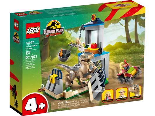 LEGO® Jurassic World™ 76957 VELOCIRAPTOR ESCAPE