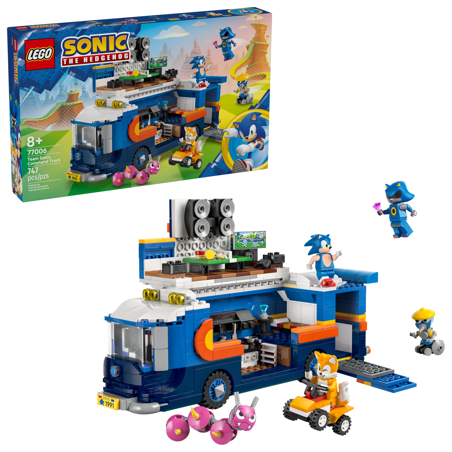 LEGO® Sonic the Hedgehog™ 77006 Team Sonic Command Truck