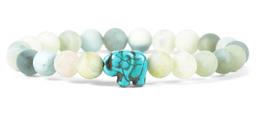 Fahlo The Expedition Bracelet Elephant Sky Stone