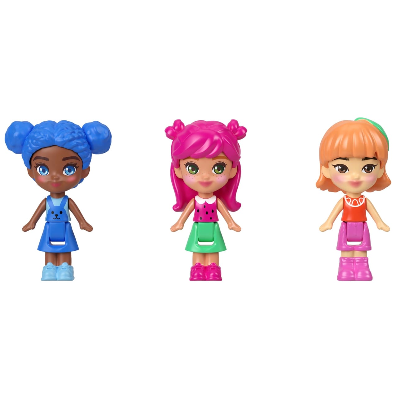 Mattel Polly Pocket fruit Friend Reveal (Random Assortment 1pc)