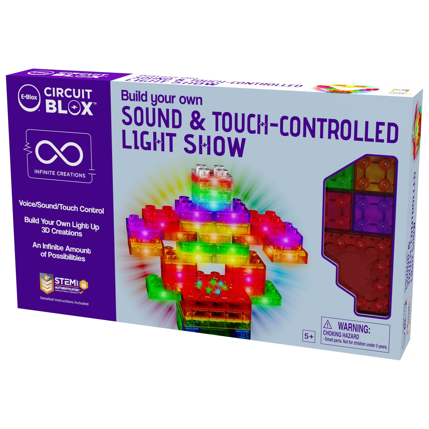 E-Blox Circuit Blox™ Sound & Touch-Controlled Light Show