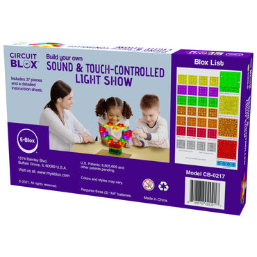E-Blox Circuit Blox™ Sound & Touch-Controlled Light Show