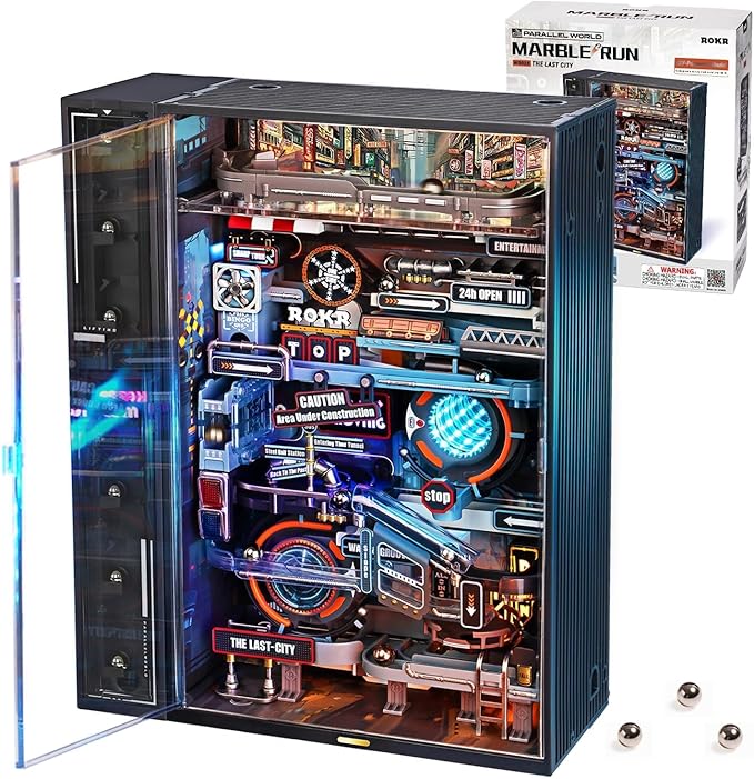 Robotime The Last City Marble Run Build Kit