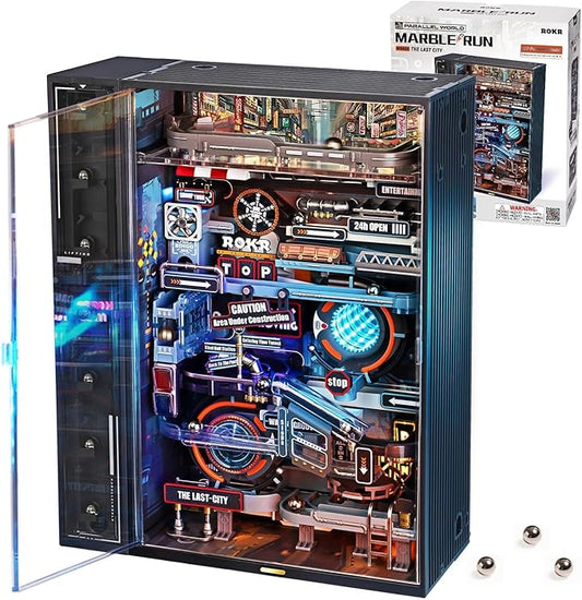 Robotime The Last City Marble Run Build Kit