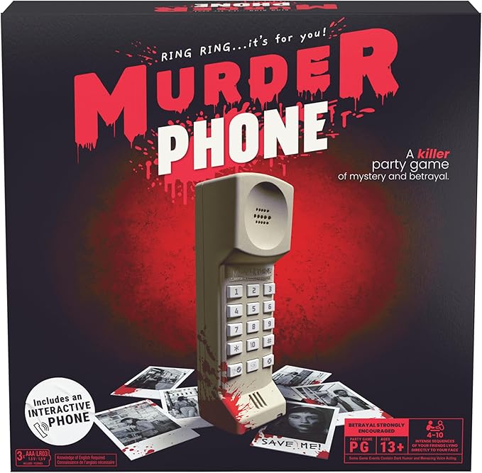 Spinmaster Murder Phone Party Game