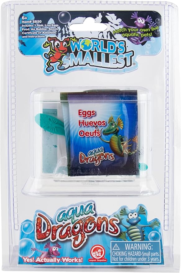 Worlds Smallest Agua Dragons