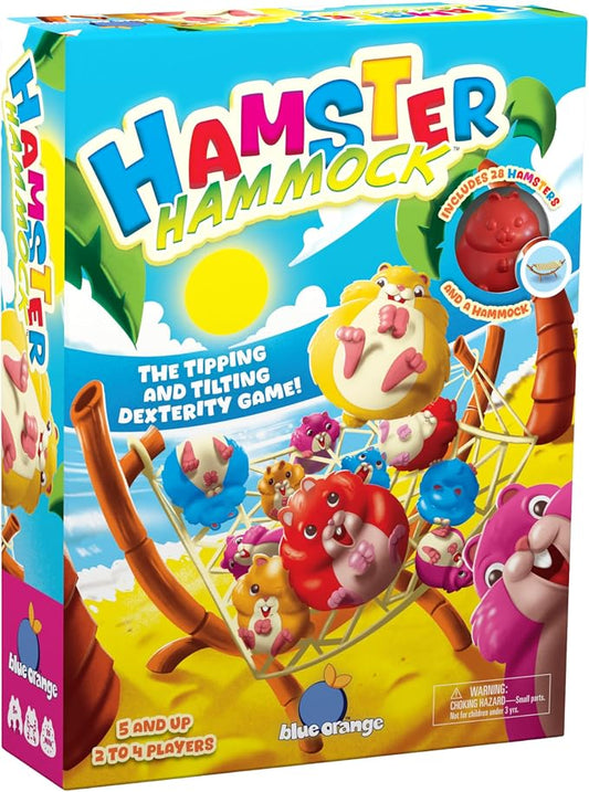 Blue Orange Games Hamster Hammock Dexterity Family Stacking Game