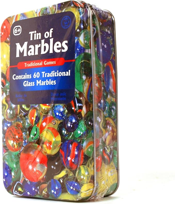 One For Fun Marbles In A Tin