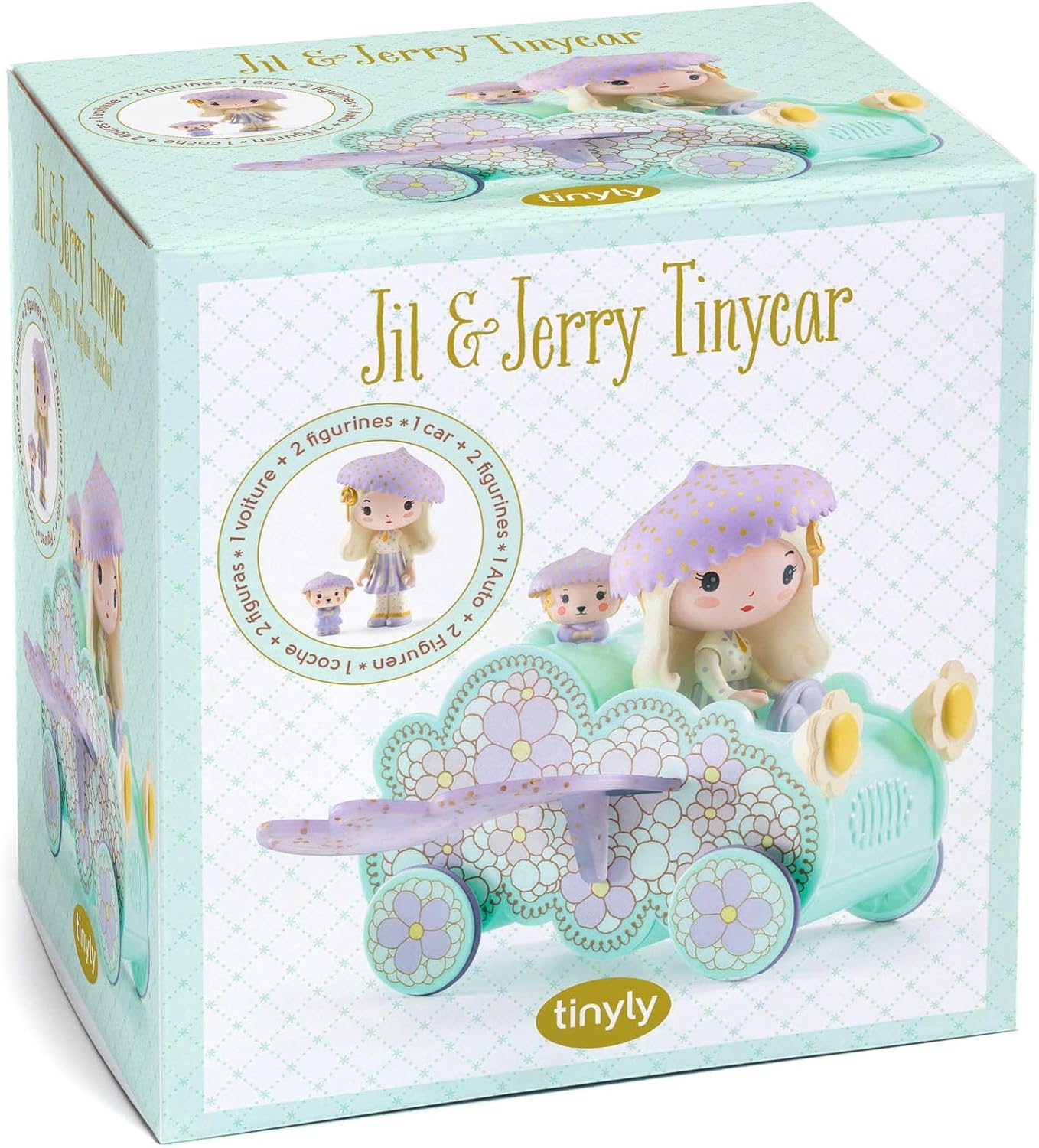 Djeco Tinyly Jil & Jerry Tinycar