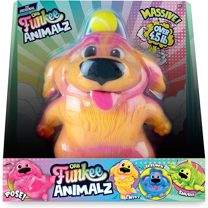 Orb Toys Funkee Animalz Jumbo Dog Assortment 1pc