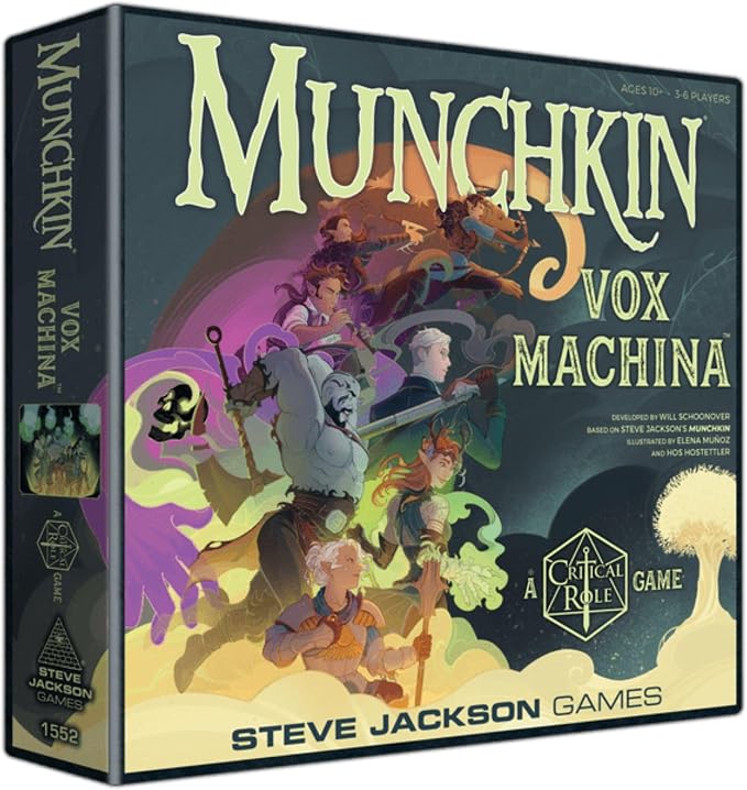Peach State Hobby Munchkin Vox Machina – A Critical Role Game