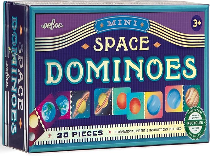 eeBoo Mini Dominoes DMM804 Space