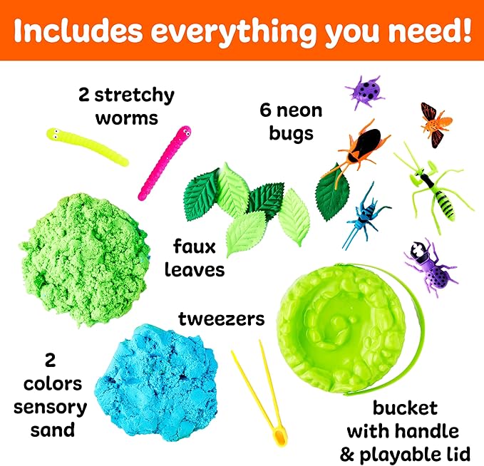 Creativity for Kids Sensory Adventure Neon Bugs Kit