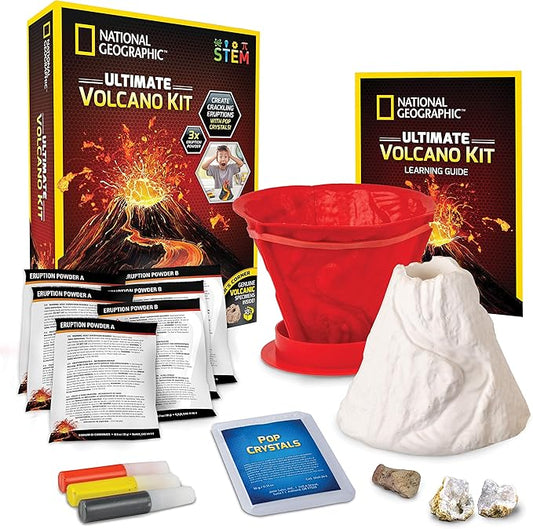 Blue Marble RTNGVOLCANO2 National Geographic Erupting Volcano Science Kit