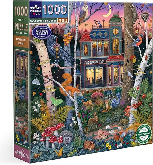 Eeboo Puzzle Alchemist’s Forest 1000 Piece Puzzle