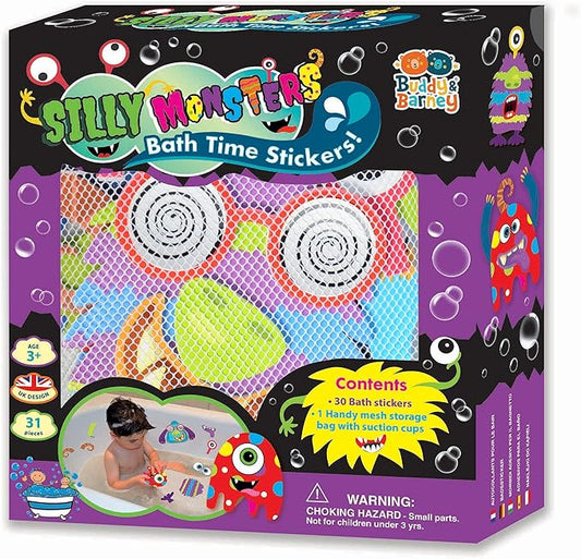 Buddy & Barney Silly Monsters Bath Stickers