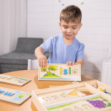 Spanish See & Spell Learning Toy | 31811 | Melissa & Doug