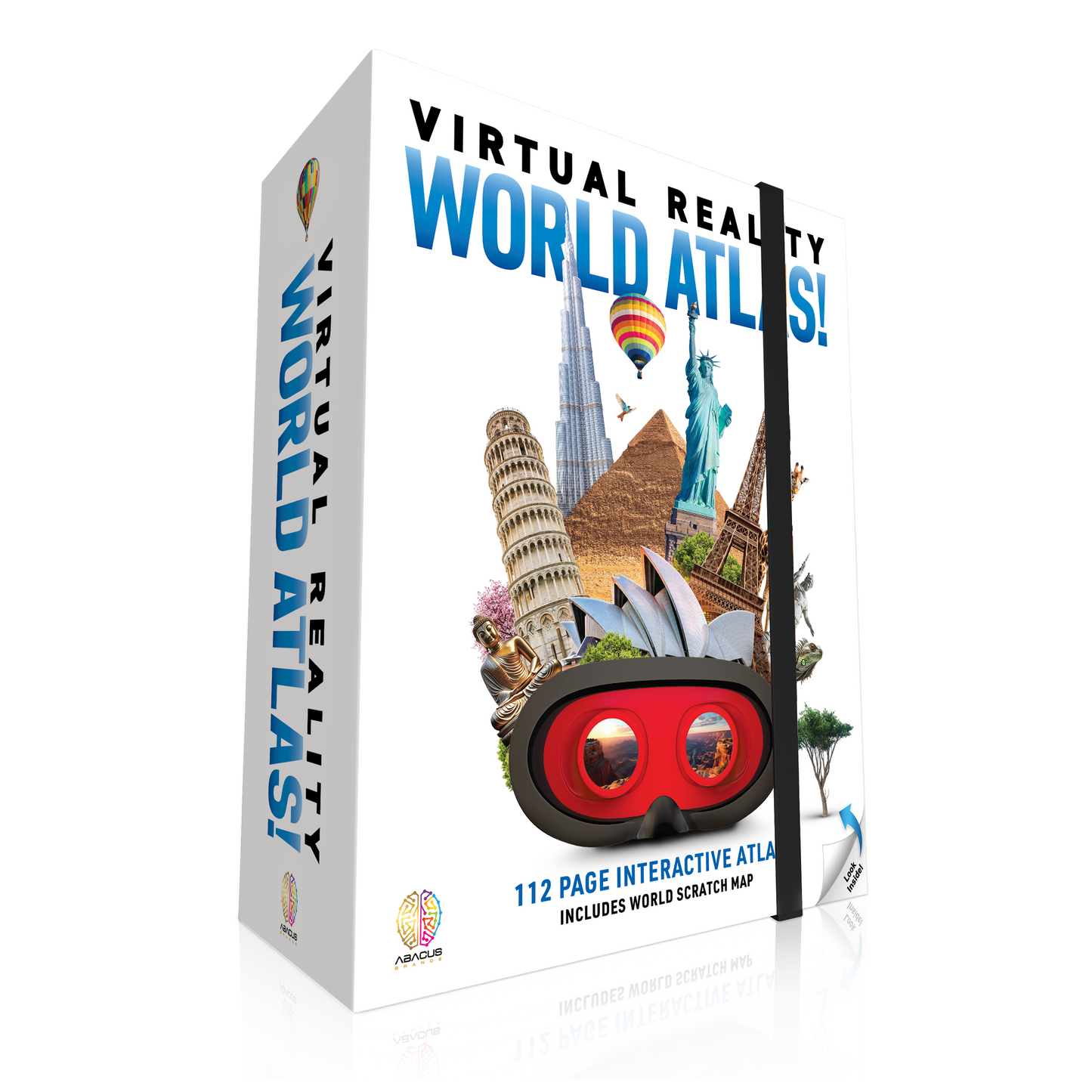 Abacus Deluxe Virtual Reality Gift Set  World Atlas!