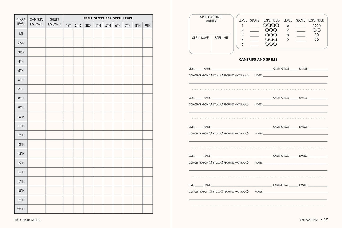 Peter Pauper Press RPG Campaign Journal
