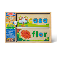 Spanish See & Spell Learning Toy | 31811 | Melissa & Doug