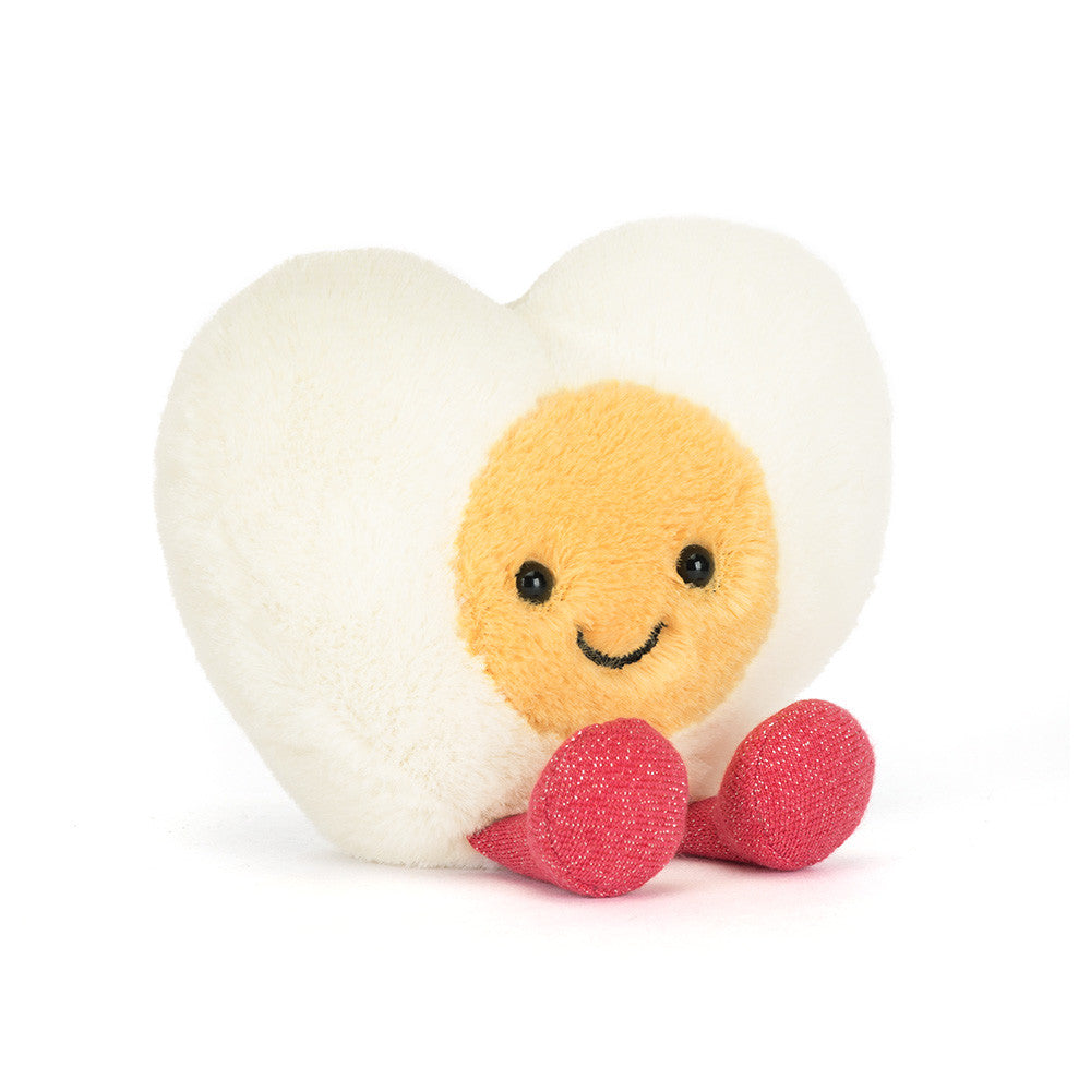 Jellycat Amuseables Heart Boiled Egg