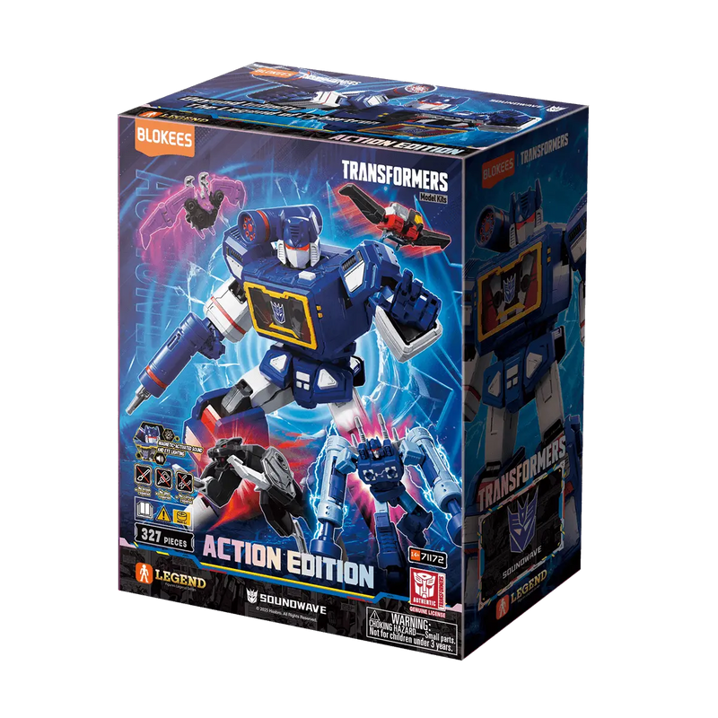 Blokees Transformers Action Edition 03 Soundwave