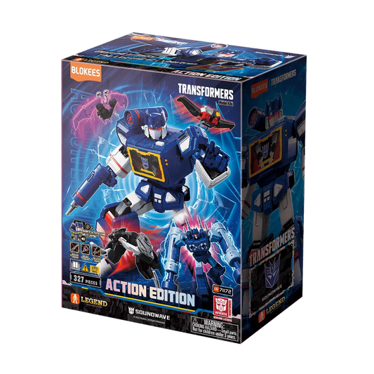 Blokees Transformers Action Edition 03 Soundwave