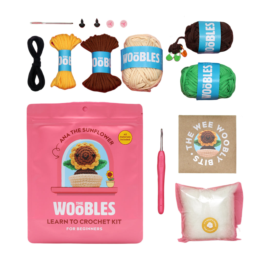 sunflower様 リクエスト 6点 まとめ商品 Woobles Ana the Sunflower Crochet Kit – TimbukToys