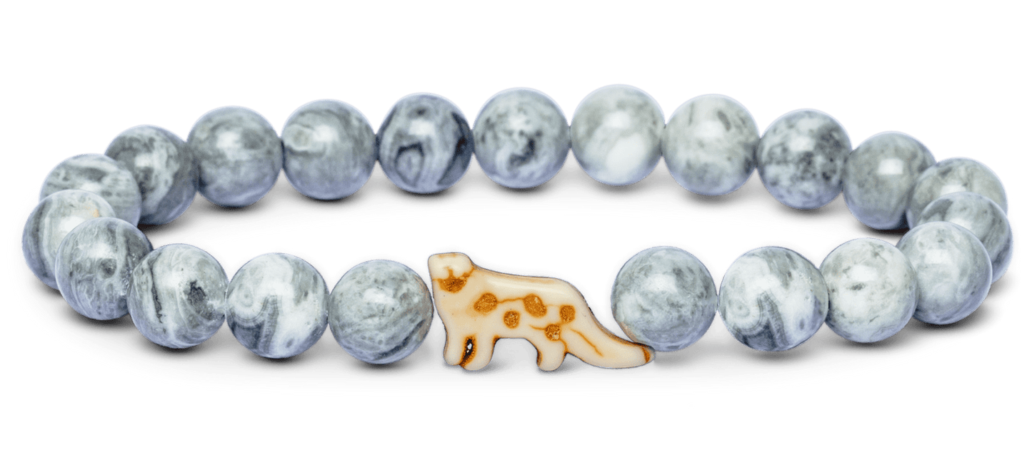 Fahlo The Ascent Bracelet Snow Leopard Alpine
