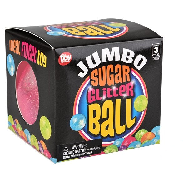 Toy Network Jumbo Squeezy Sugar Ball 4"