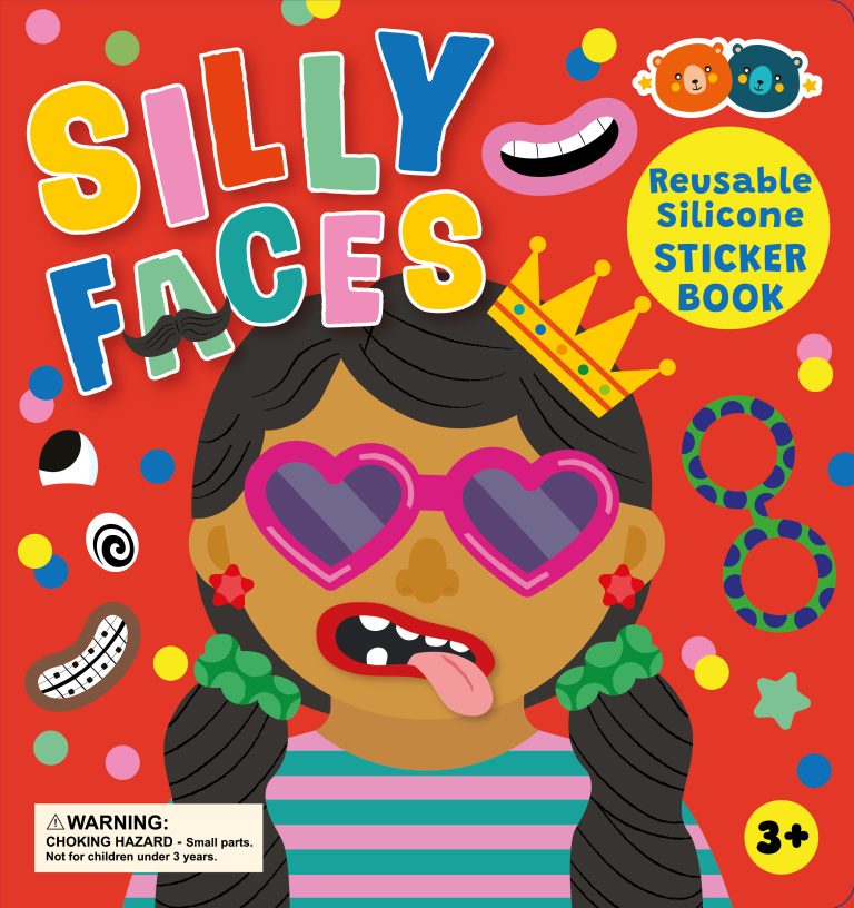 Buddy & Barney Silicone Sticker – Silly Faces