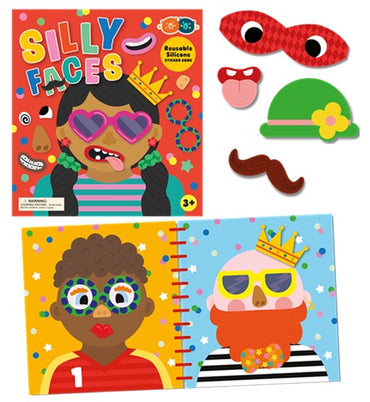 Buddy & Barney Silicone Sticker – Silly Faces