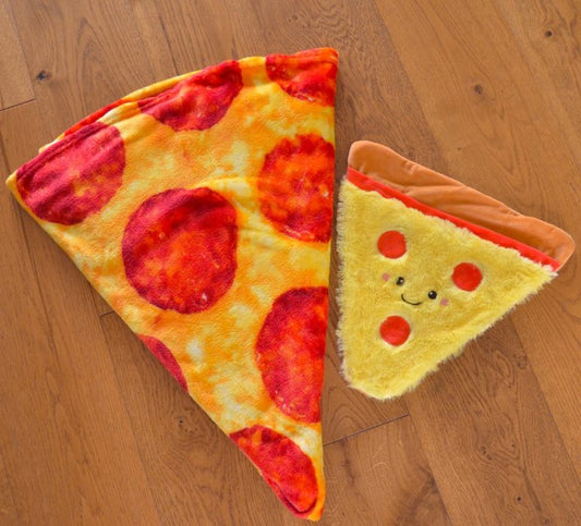 Buddy & Barney Wrap a Roni – Pizza Blanket and Pillow