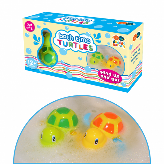 Buddy & Barney Bath Time Swimming Turtles