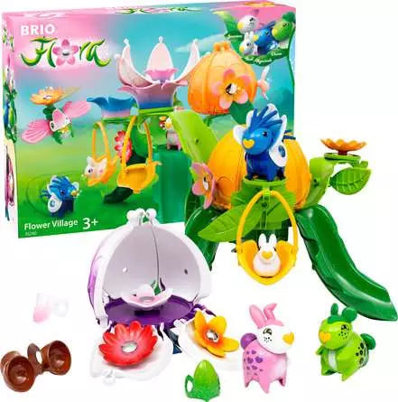 Brio Flora Flower Village Set