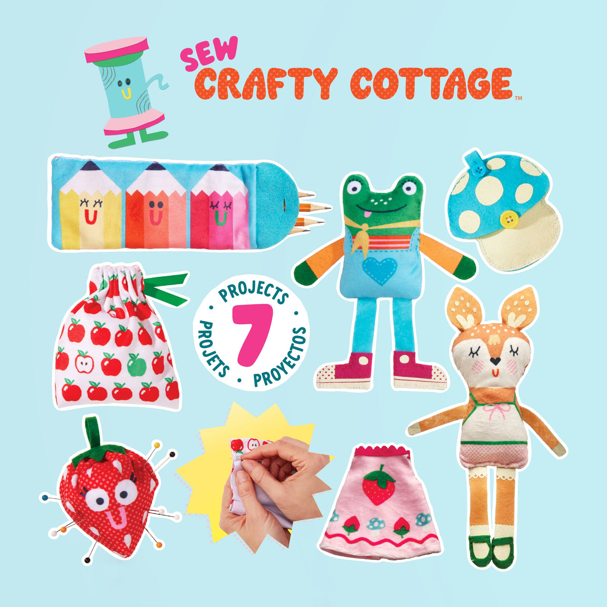 Bright Stripes Sew Crafty Cottage