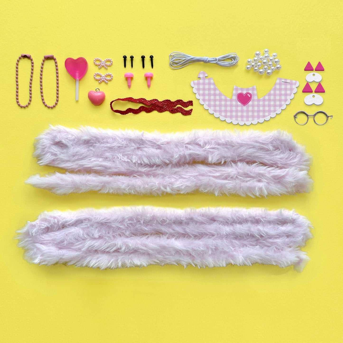 Bright Stripes DIY Chenille Cuties- Cutie Cats