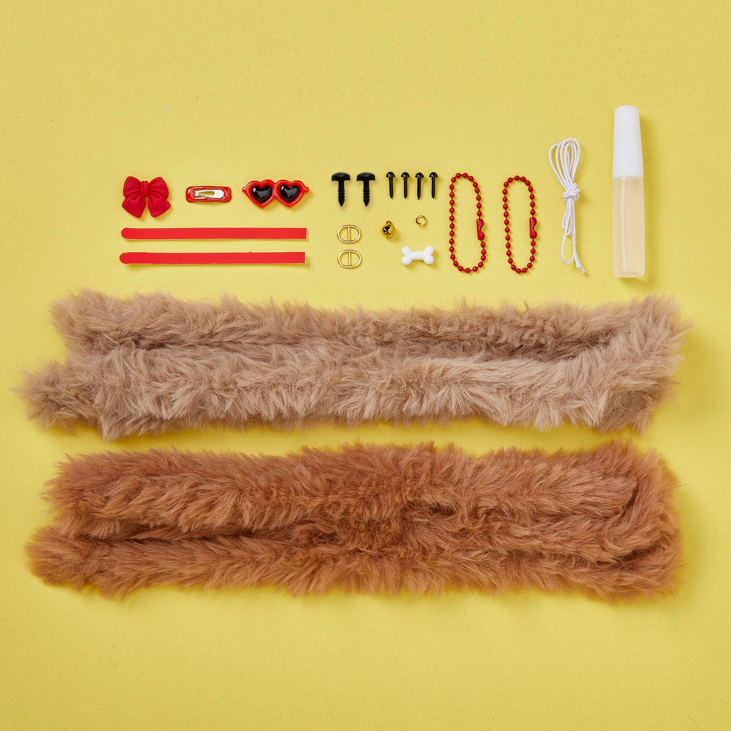 Bright Stripes DIY Chenille Cuties- Puppies