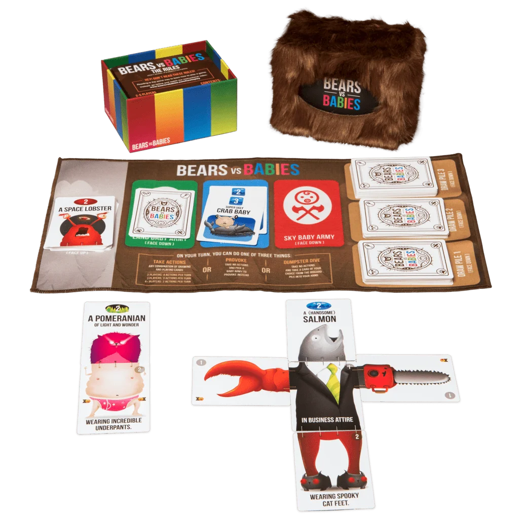 Asmodee Bears vs Babies