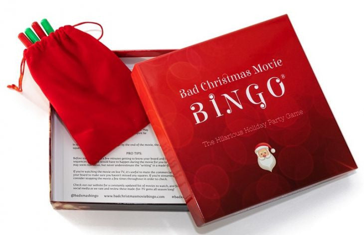 Meekins Bad Christmas Movie Bingo