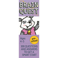 Brain Quest Preschool Q&A Cards