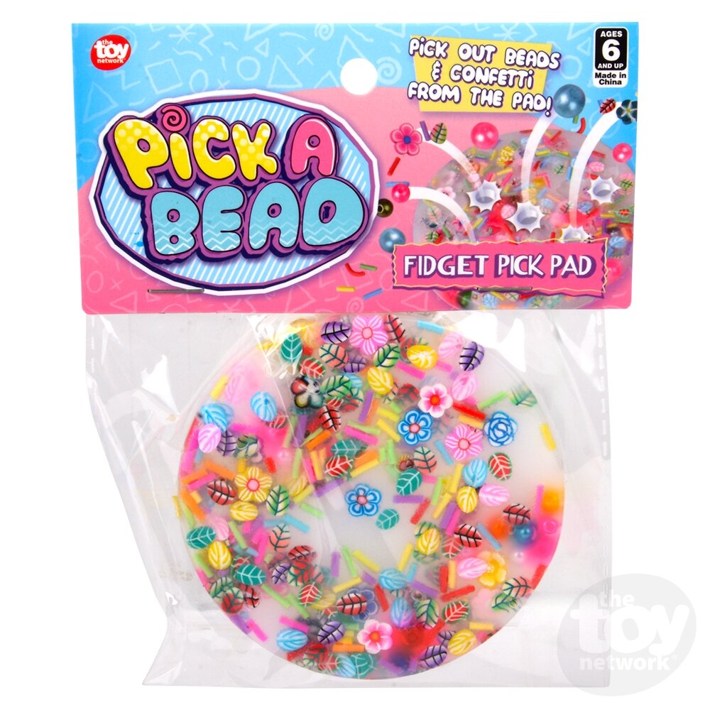 Toy Network 3.75" Pick N Pull Fidget Relief Pad 1pc