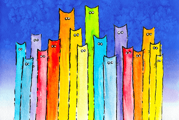 MicroPuzzles A Pride of Cats