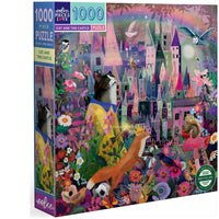 Cat and the Castle 1000 Piece Puzzle | eeboo