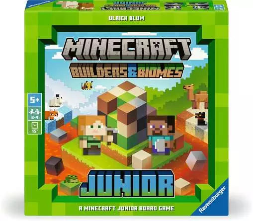 Ravensburger Minecraft Builders &amp; Biomes Jr. Game